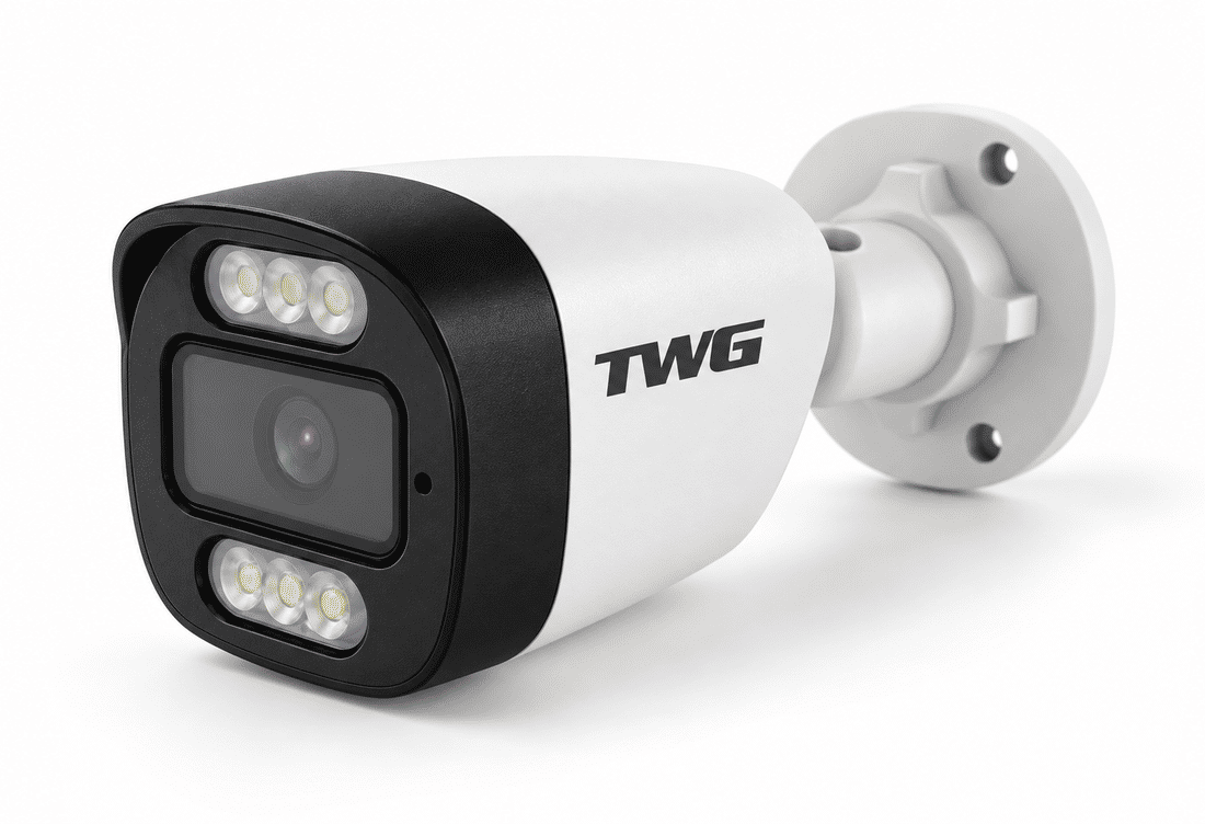 Câmera Bullet IP PoE TWG TW-6611 AR 4MP Dual Light IP66