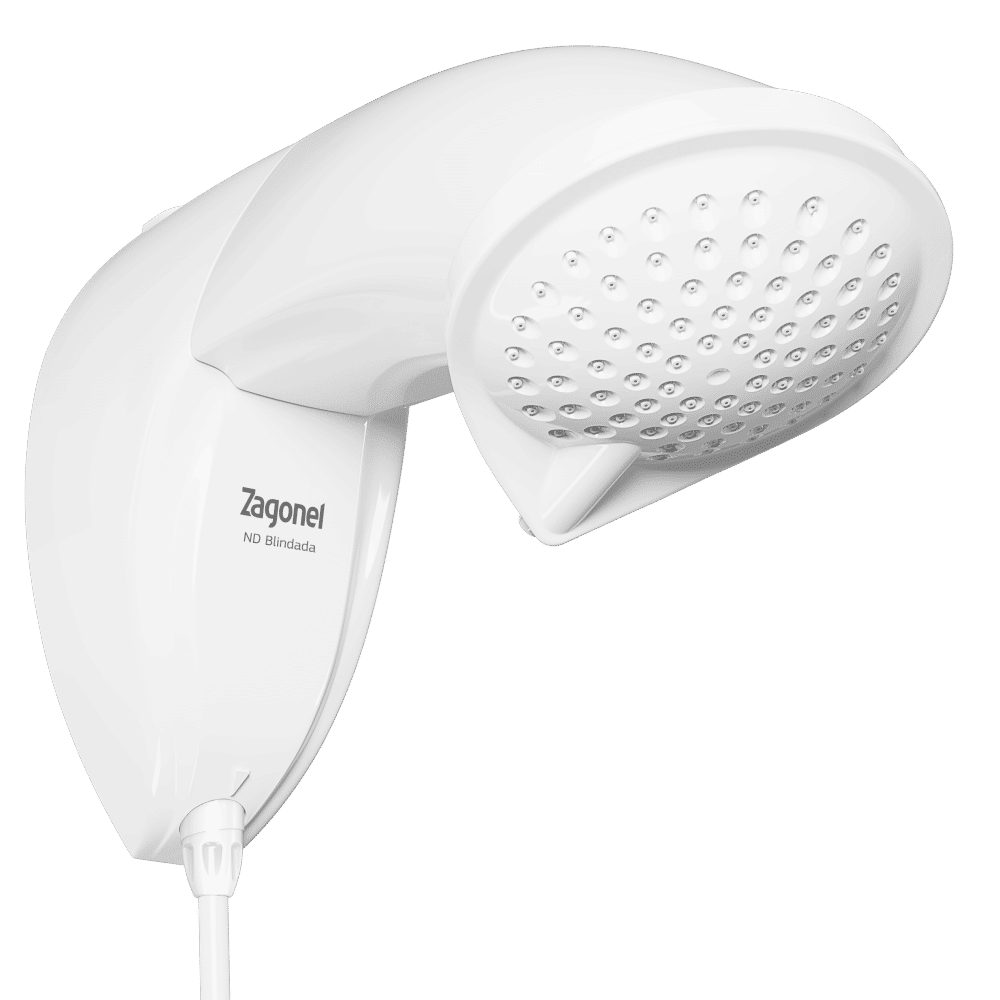 Chuveiro Zagonel ND Eletrônico 220V - Branco Sandrilux - Loja Virtual