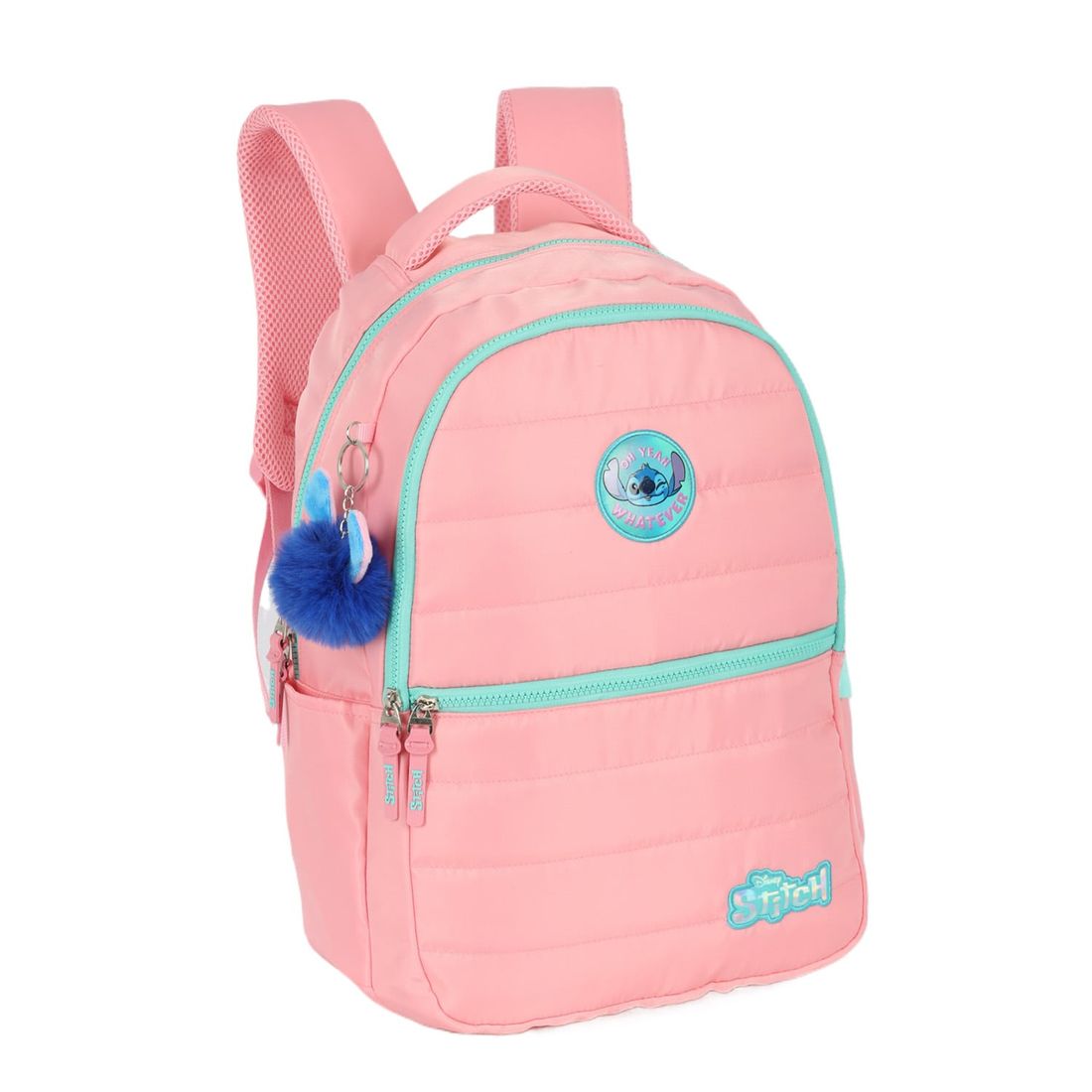 Mochila Escolar Juvenil Notebook Stitch Salmão MALOA Loja Virtual