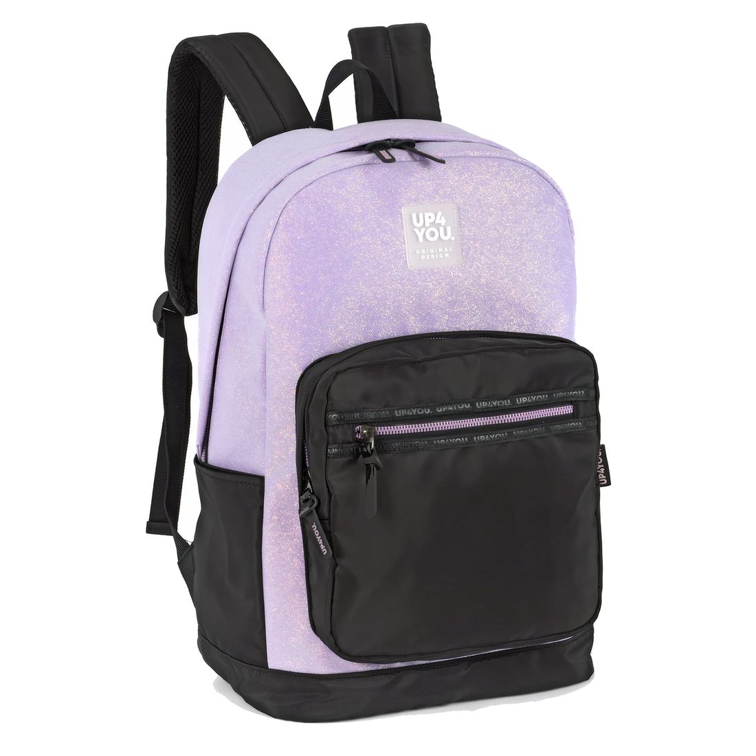 Mochila Escolar Juvenil Feminina Glitter Lilás MALOA Loja Virtual