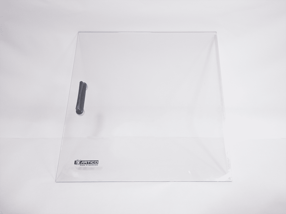 TAMPA PLANA C/ GAXETA DUPLA - SUPERIOR P/ ECO 350 - COM PUXADOR