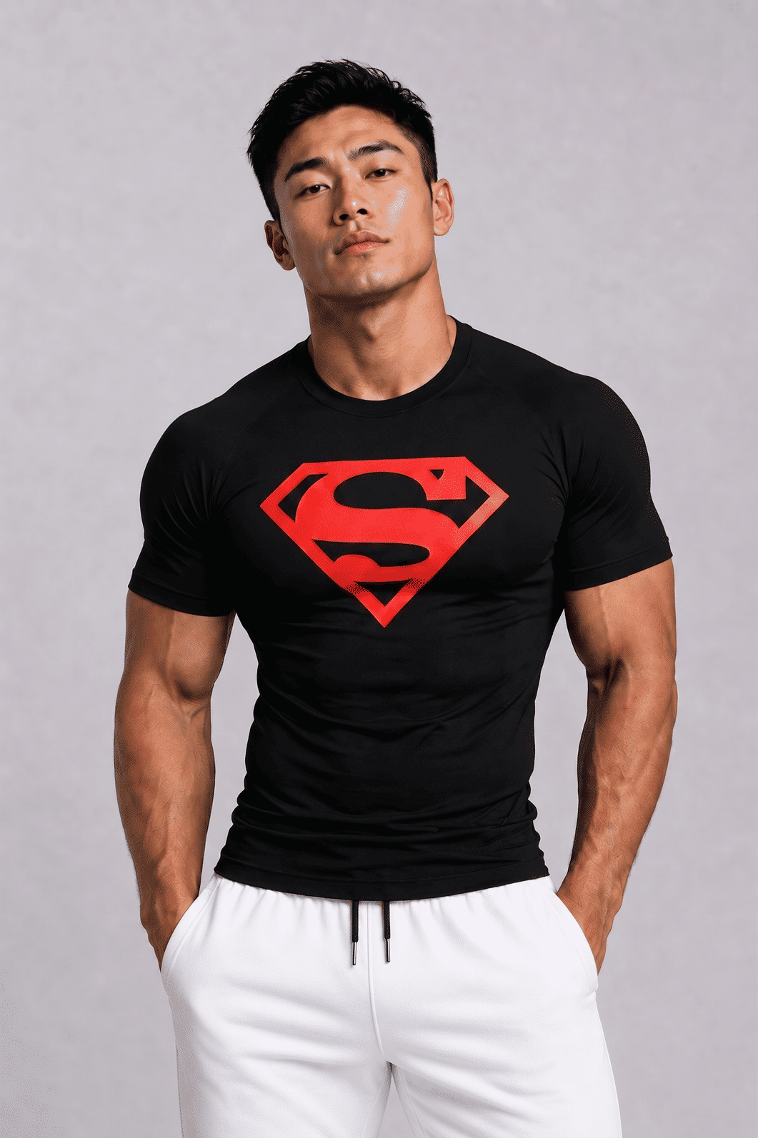 Camiseta Academia Masculina DryPlex Rash Guard Compressão UV50+