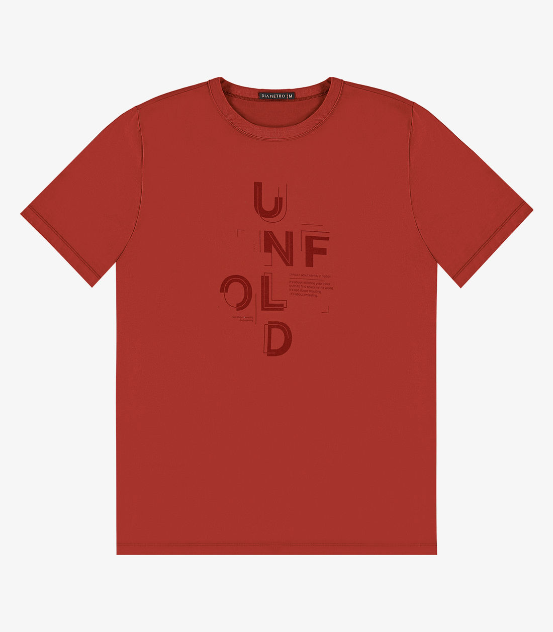 Camiseta Masculina em Meia Malha Diametro - Moda Feminina e Masculina, Itens para Casa e Mais l Rovitex