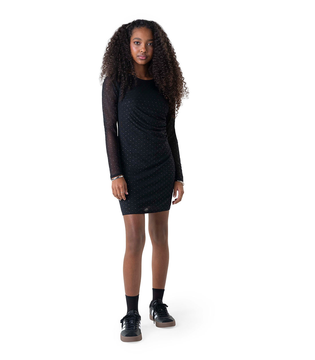 Vestido Juvenil com Sobreposição Minty - Moda Feminina e Masculina, Itens para Casa e Mais l Rovitex