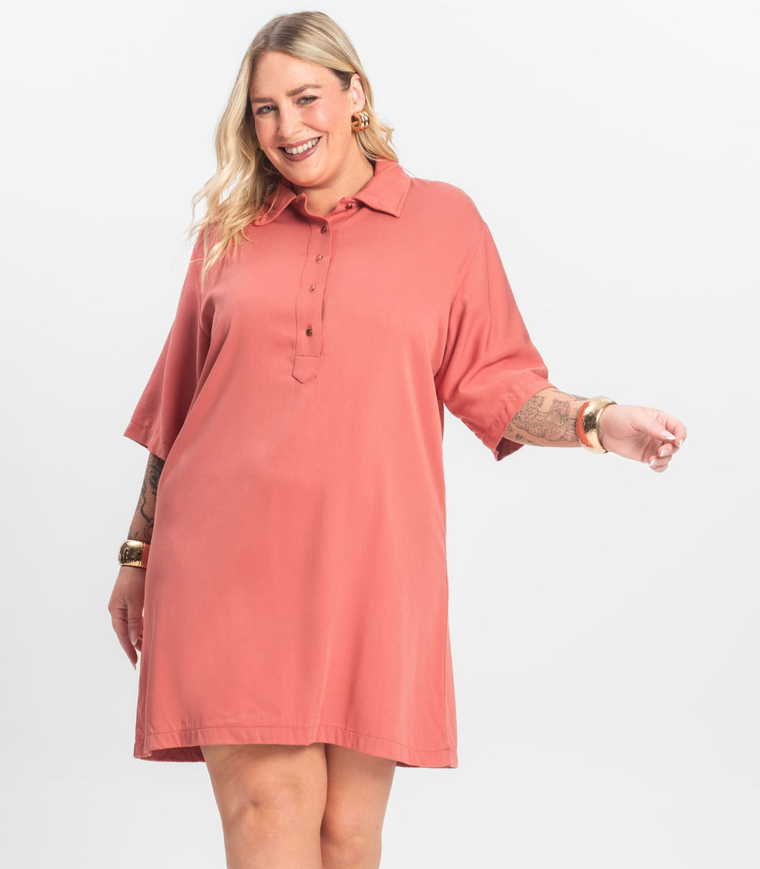 Vestido Midi Plus Size Secret Glam - Moda Feminina e Masculina, Itens para Casa e Mais l Rovitex