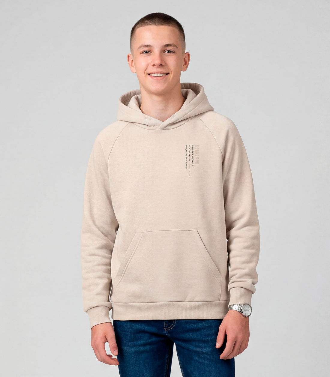 Blusão Juvenil Moletom com Capuz Minty - Moda Feminina e Masculina, Itens para Casa e Mais l Rovitex