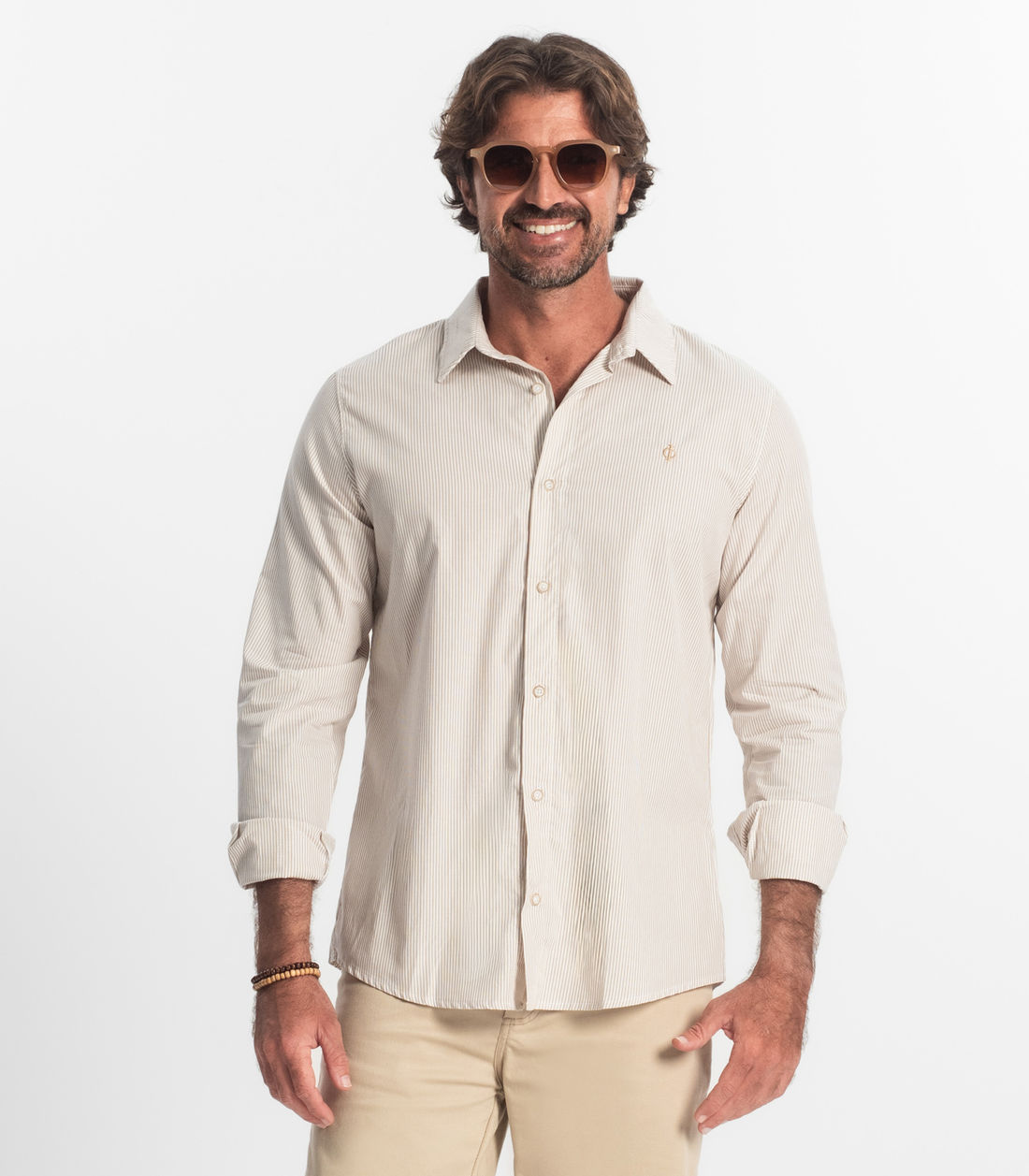Camisa Social Masculina Manga Longa Diametro - Moda Feminina e Masculina, Itens para Casa e Mais l Rovitex