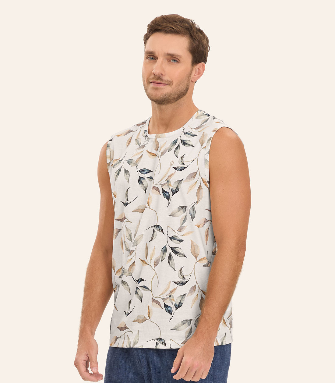 Regata em Meia Malha Masculina Diametro - Moda Feminina e Masculina, Itens para Casa e Mais l Rovitex