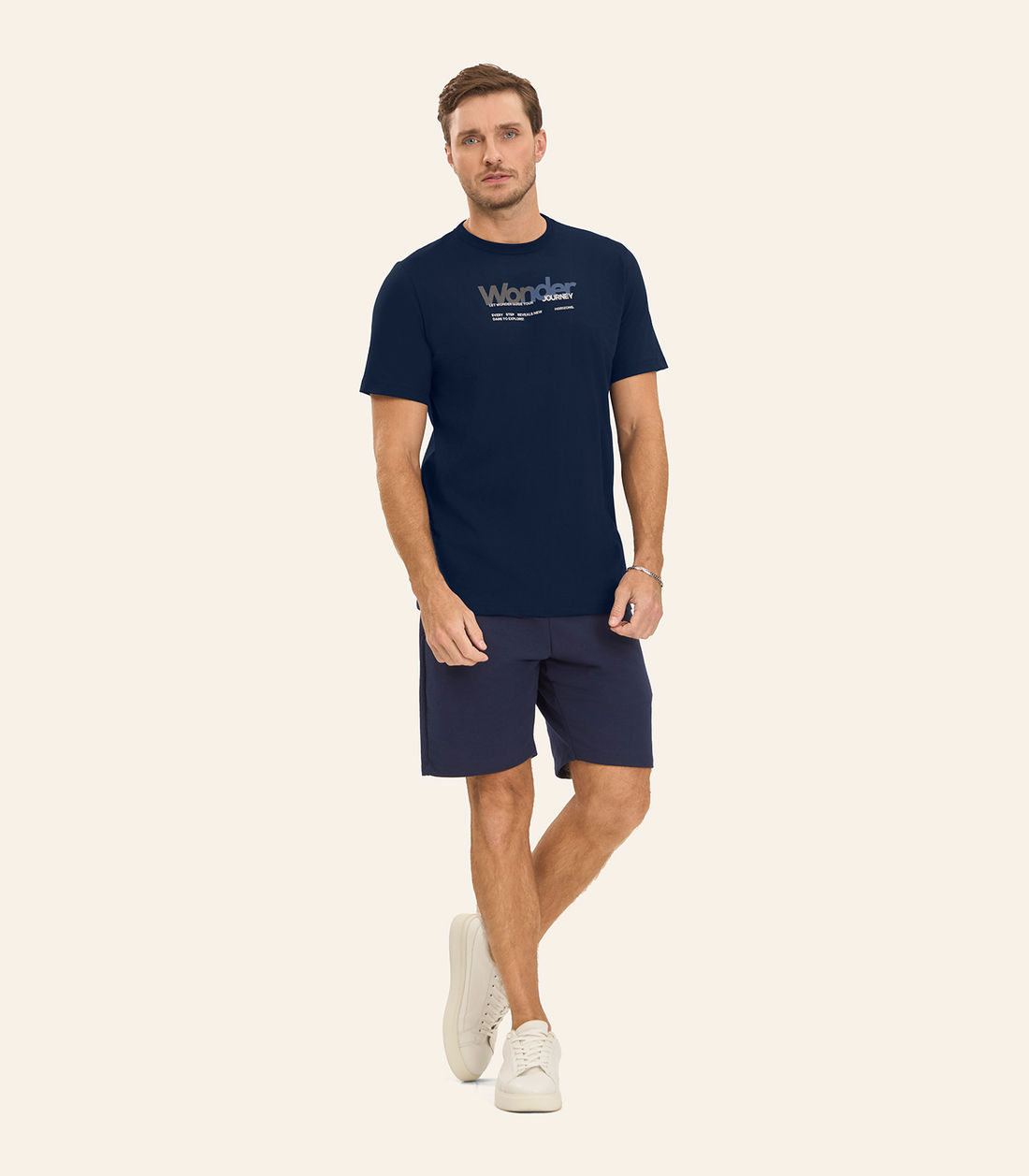 Camiseta Masculina em Meia Malha Diametro - Moda Feminina e Masculina, Itens para Casa e Mais l Rovitex