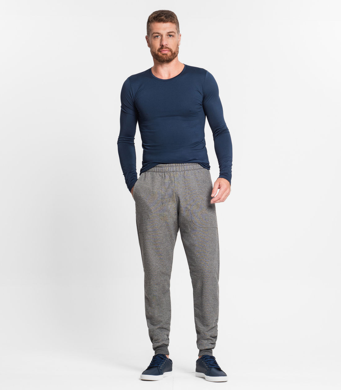 Calça Masculina em Moletom Peluciado Diametro - Moda Feminina e Masculina, Itens para Casa e Mais l Rovitex