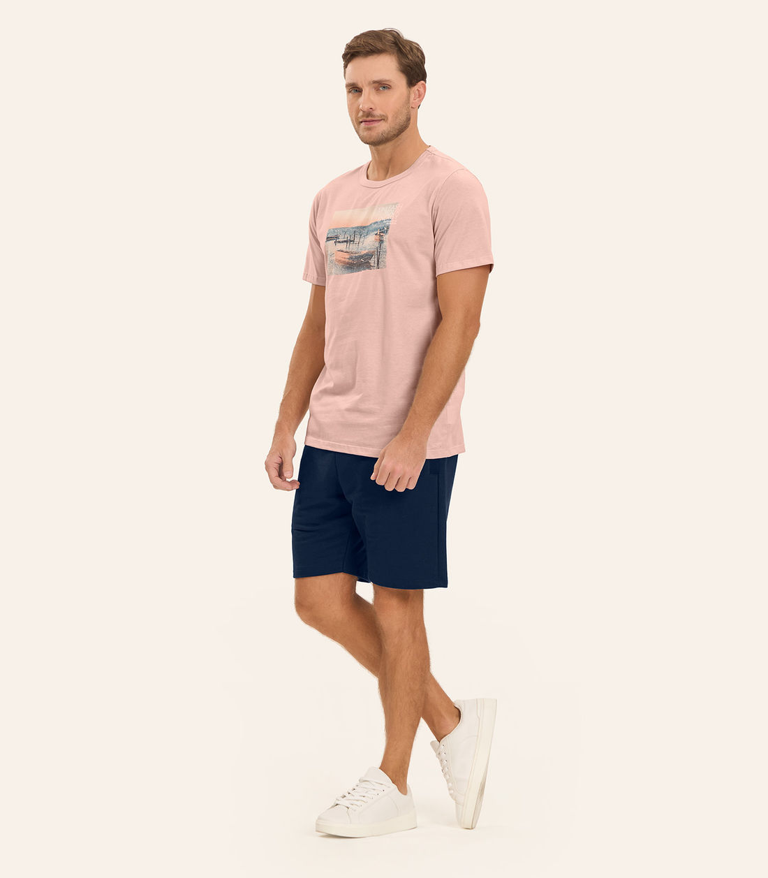 Bermuda Moletom Masculina Diametro - Moda Feminina e Masculina, Itens para Casa e Mais l Rovitex