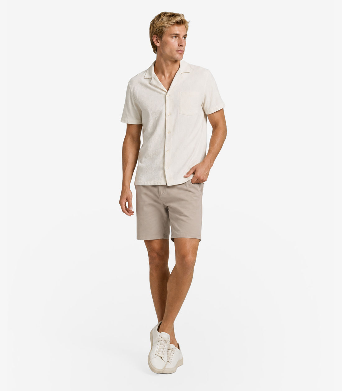 Bermuda Masculina em Sarja Diametro - Moda Feminina e Masculina, Itens para Casa e Mais l Rovitex