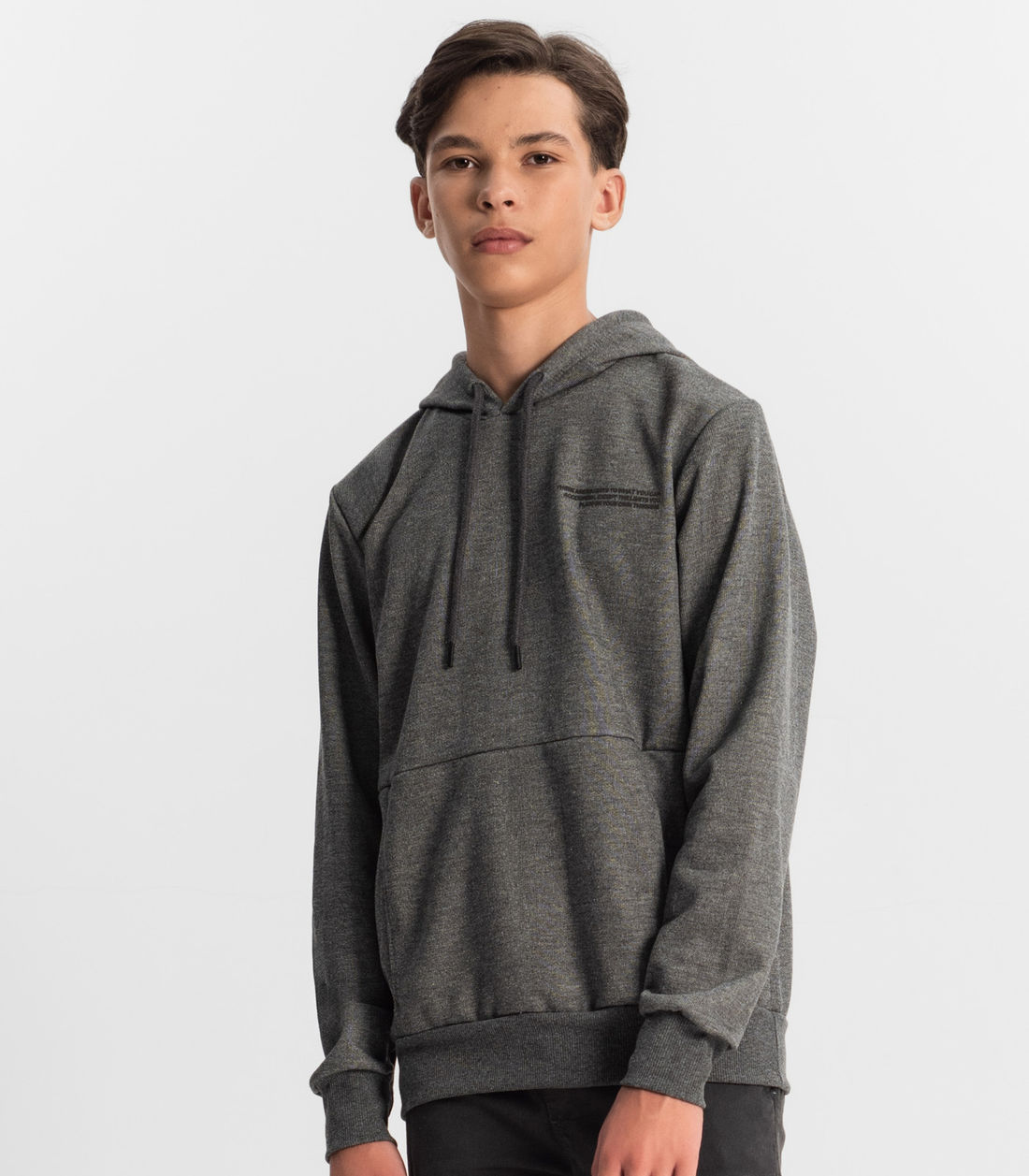 Moletom Juvenil Masculino com Capuz Minty - Moda Feminina e Masculina, Itens para Casa e Mais l Rovitex
