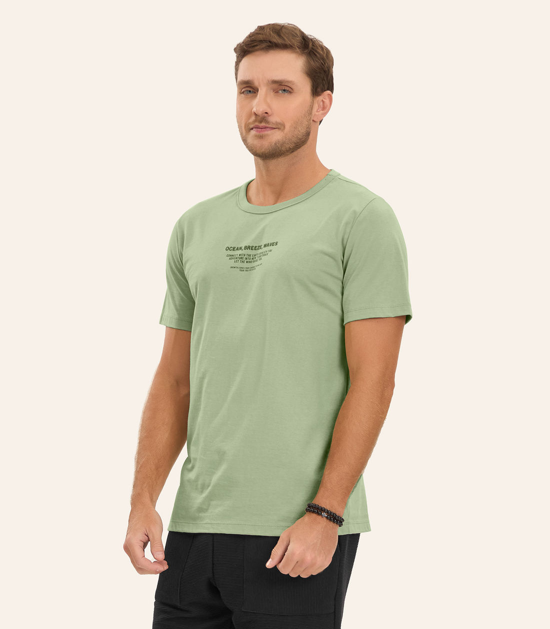 Camiseta Meia Malha Masculina Diametro - Moda Feminina e Masculina, Itens para Casa e Mais l Rovitex