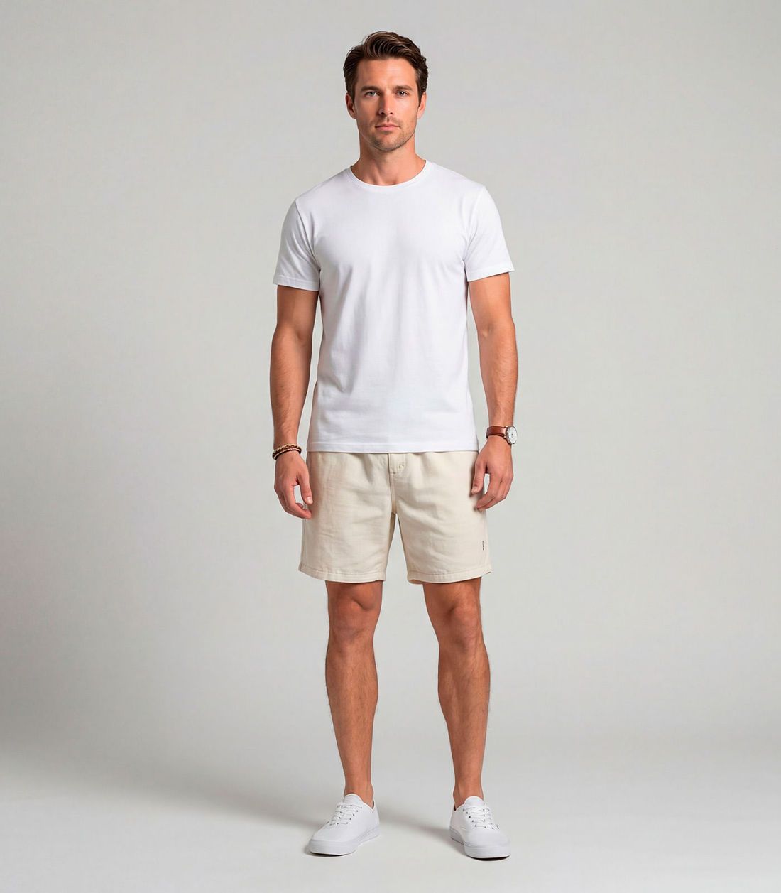 Bermuda Masculina com Bolsos e Cós Elástico Rox - Moda Feminina e Masculina, Itens para Casa e Mais l Rovitex