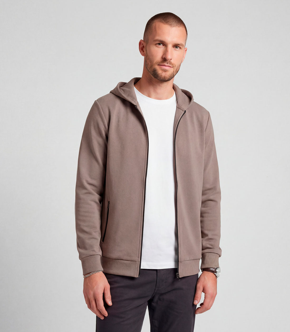 Jaqueta Masculina Moletom Felpado e Capuz Diametro - Moda Feminina e Masculina, Itens para Casa e Mais l Rovitex