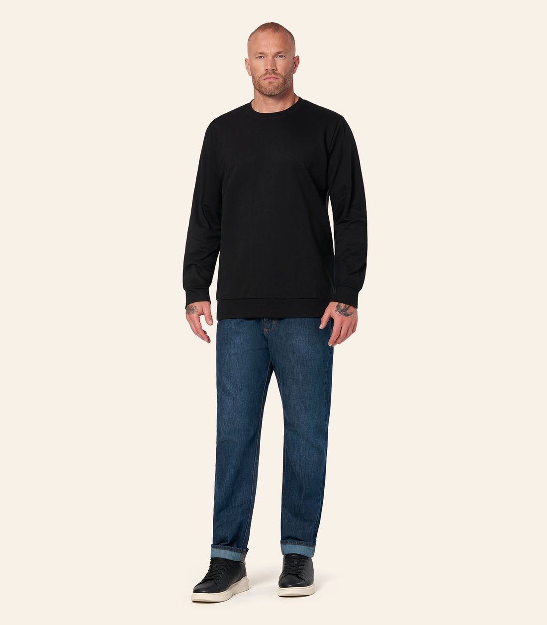 Moletom Masculino Felpado Básico Diametro - Moda Feminina e Masculina, Itens para Casa e Mais l Rovitex