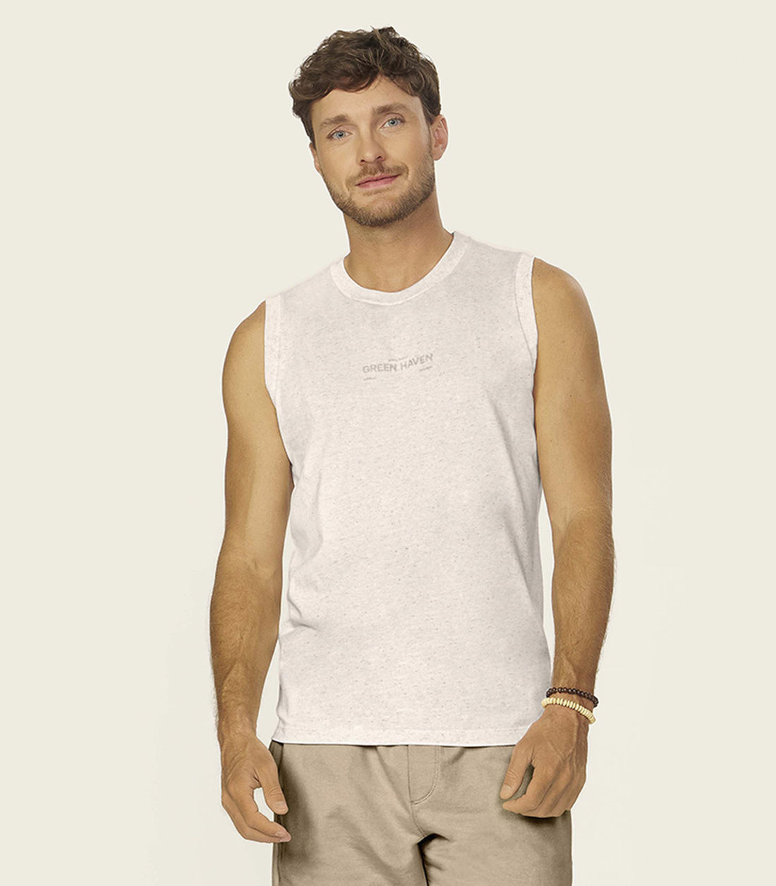 Regata Masculina Meia Malha Linho Diametro - Moda Feminina e Masculina, Itens para Casa e Mais l Rovitex
