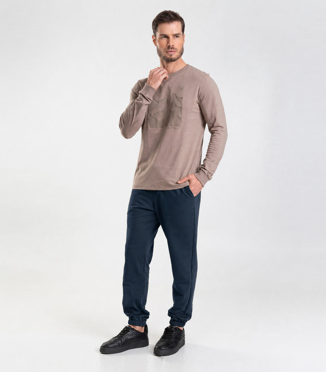 Calça Masculina Moletom Felpado Diametro - Moda Feminina e Masculina, Itens para Casa e Mais l Rovitex