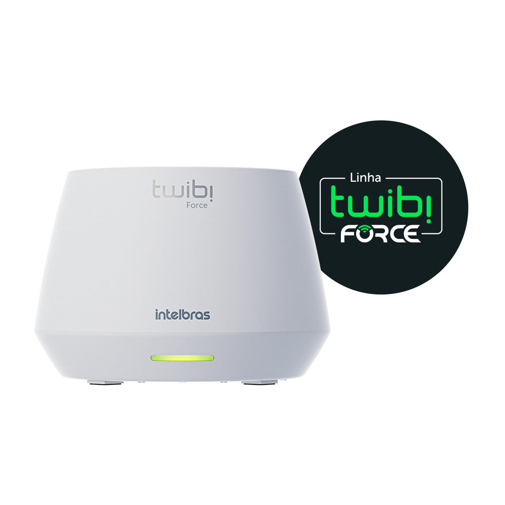 Roteador Wi-Fi Intelbras Twibi Giga+ AC1200 Kit 2 unidades