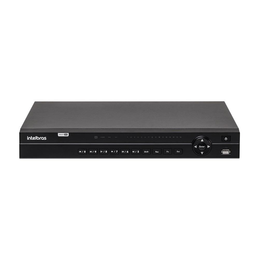 Gravador de vídeo Multi HD com 32 canais MHDX 1332 Intelbras