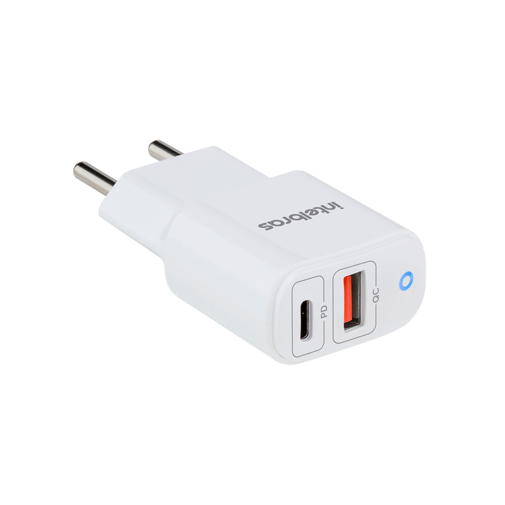 Carregador USB Tomada 2 Saidas EC11 Power, 20W, com USB-C, Preto, Modelo  4820106, INTELBRAS