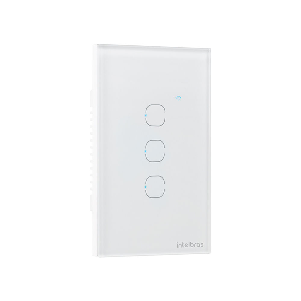 Interruptor Inteligente Intelbras Wi-Fi Smart Branco Compativel