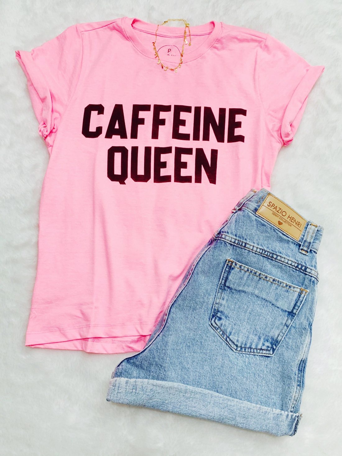 caffeine queen shirt