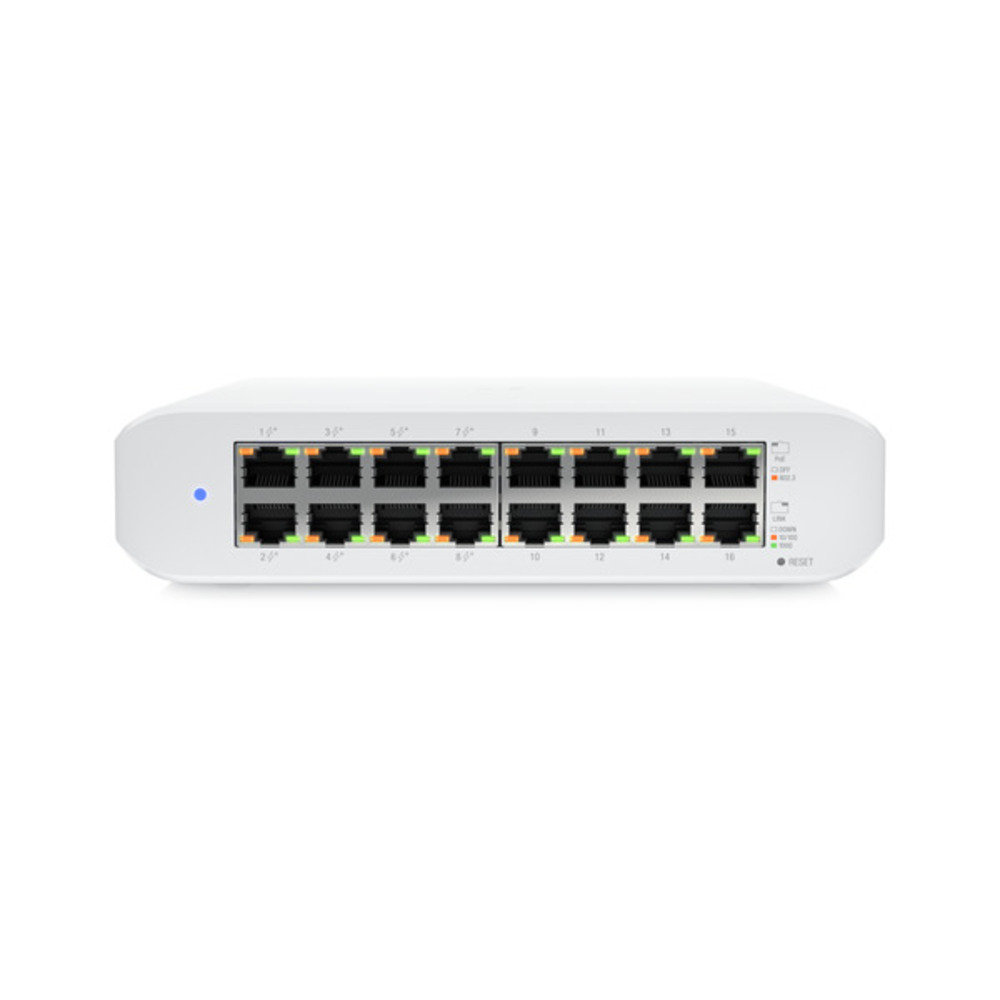 Switch Poe De Camada Com Portas Rj Gigabit Usw Lite Poe Br