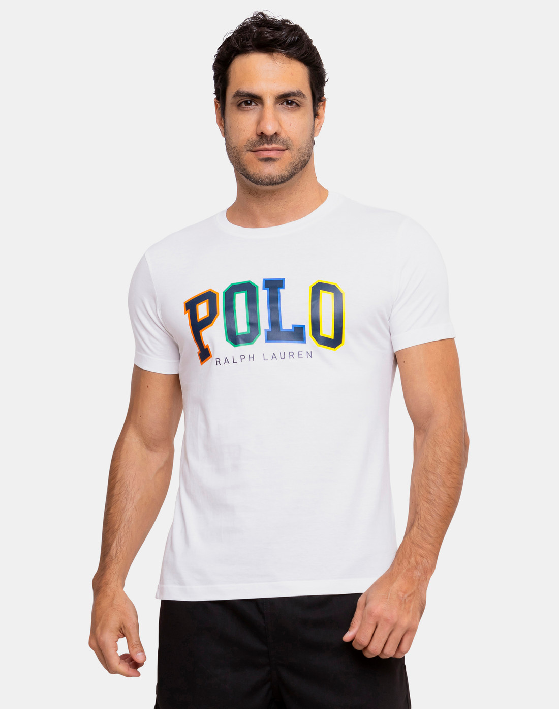 Polo Ralph Lauren slim fit tシャツ Camiseta Ralph Lauren Slim Fit Estampa Polo Branca TheVest - Loja