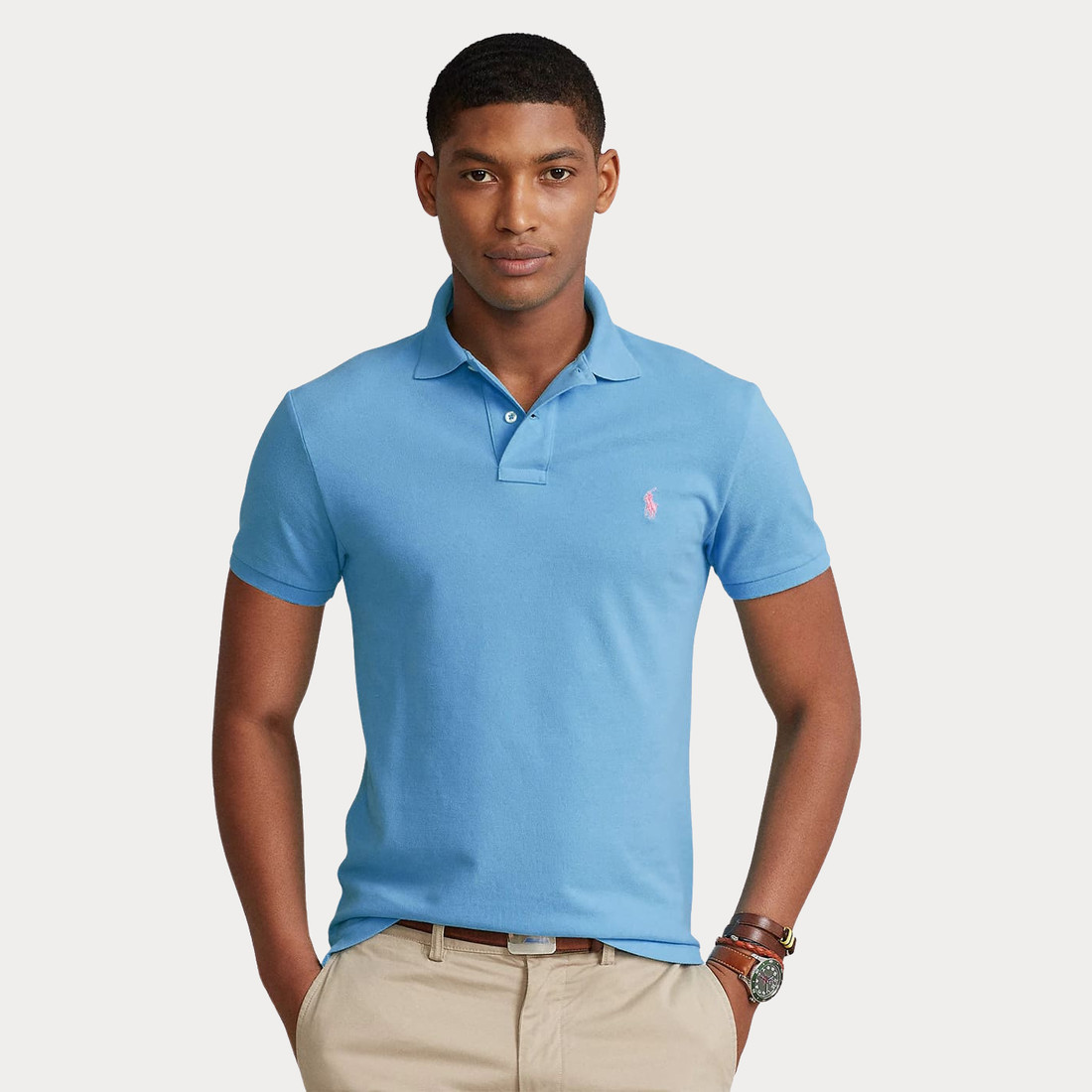 Salvatore Ferragamo Men Camisa Polo Ferragamo Salvatore Ferragamo