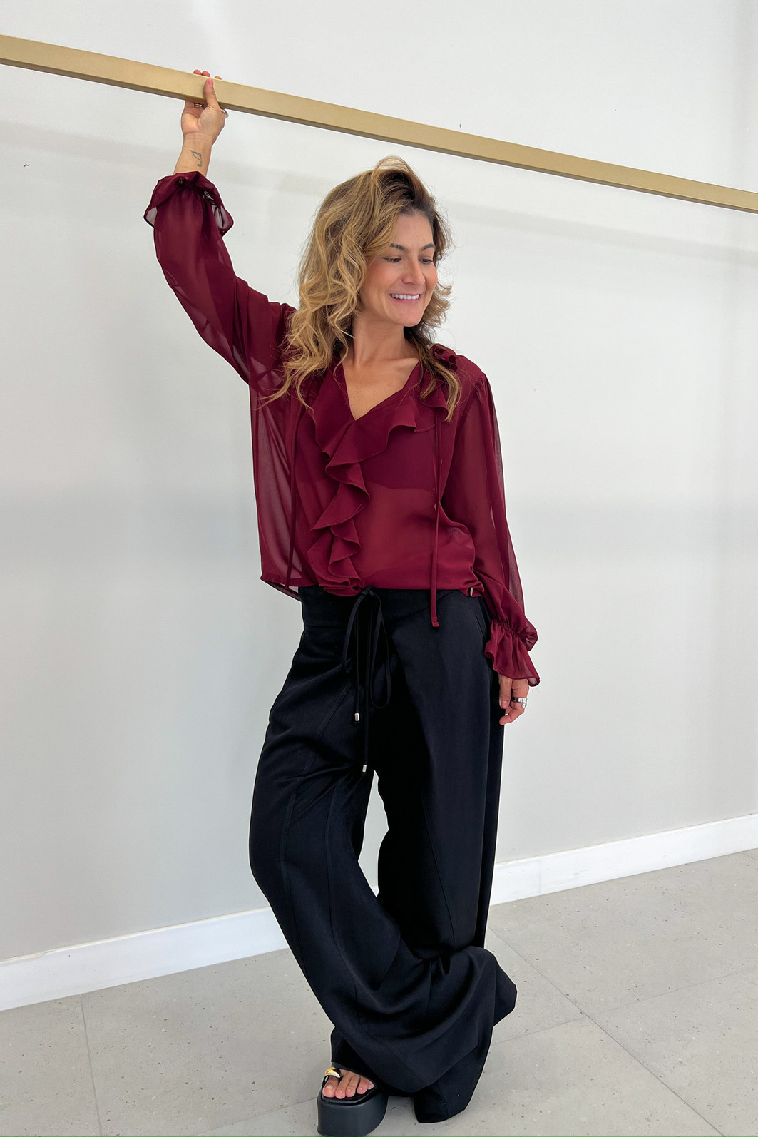 Calça Saruel Preto Poppy