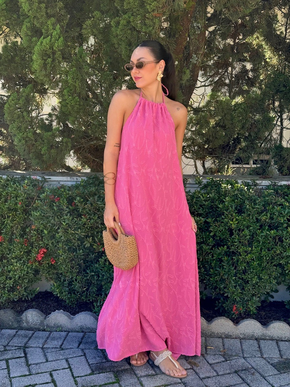 Vestido Brenda Rosa | Delicado, Elegante e Versátil