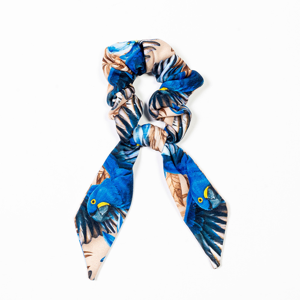 Rabicó Arara Tons Azul e Marrom