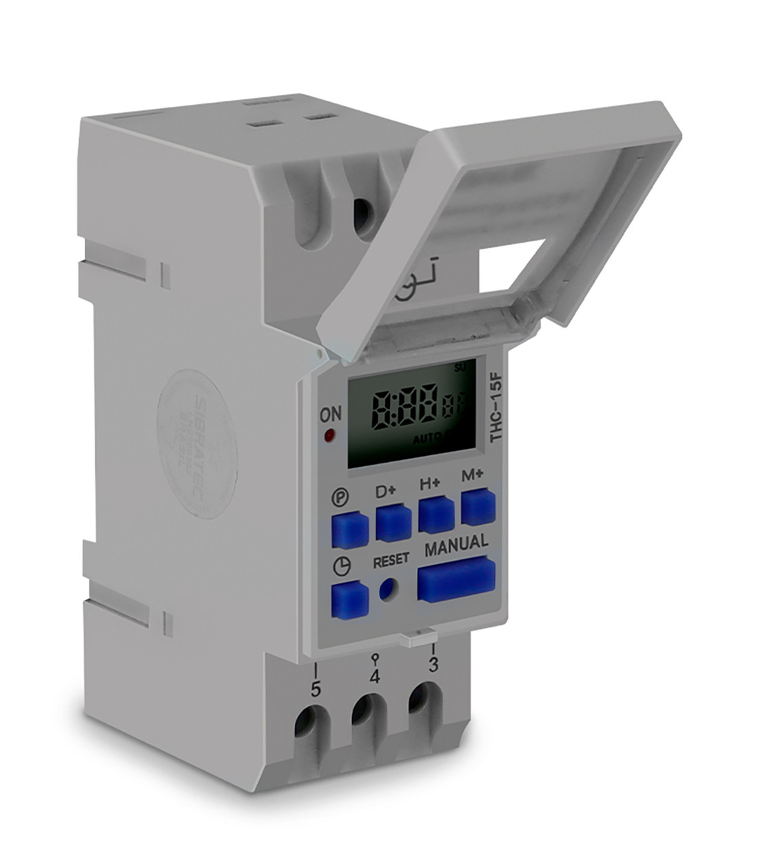 Timer Programador Horário 16A 110/220V 28ON / 28OFF Semanal - THC