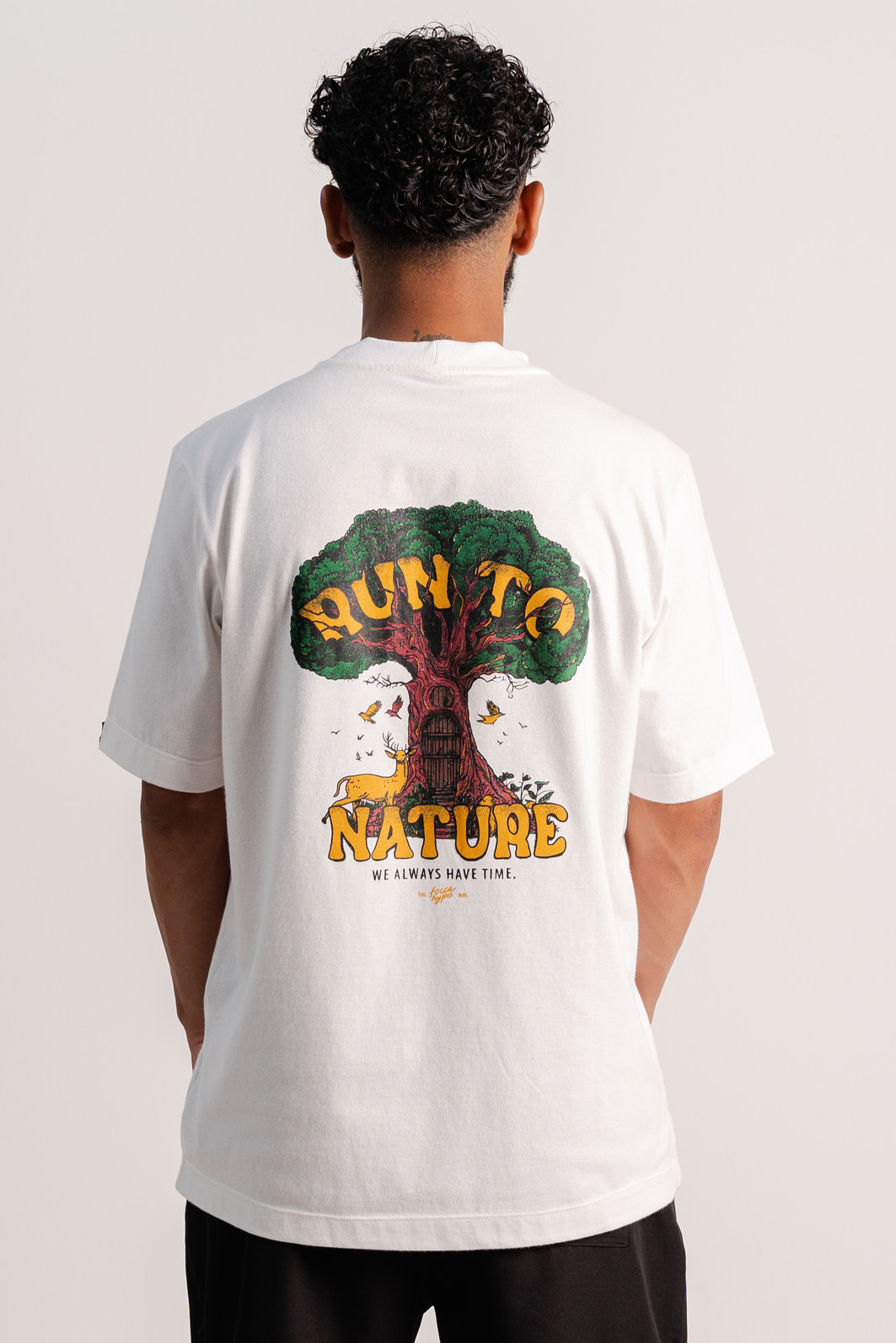 CAMISETA OVERSIZED RUN TO NATURE OFF Focca Hype