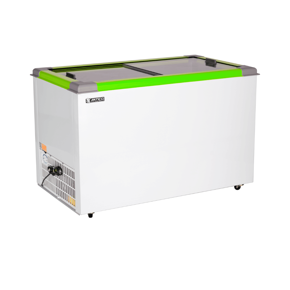 FREEZER EXPOSITOR 380 LITROS VERDE ECO 350 Artico - Loja Virtual
