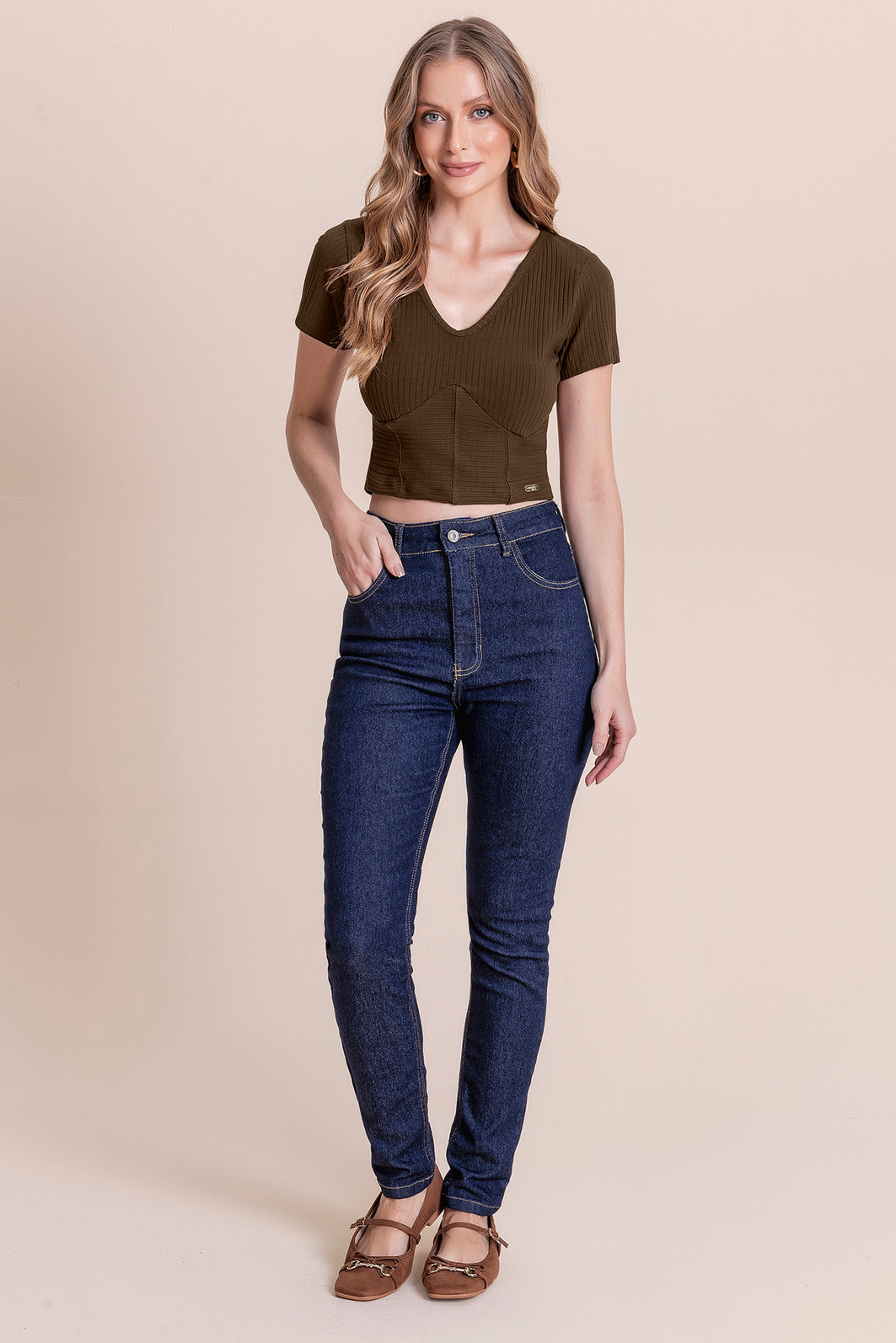 Blusa ribana Angel Basic ANGEL - Loja Virtual