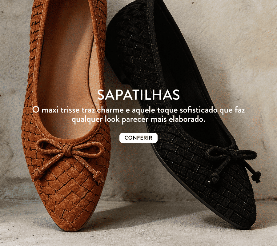 Sapatilha Trisse em Camurça