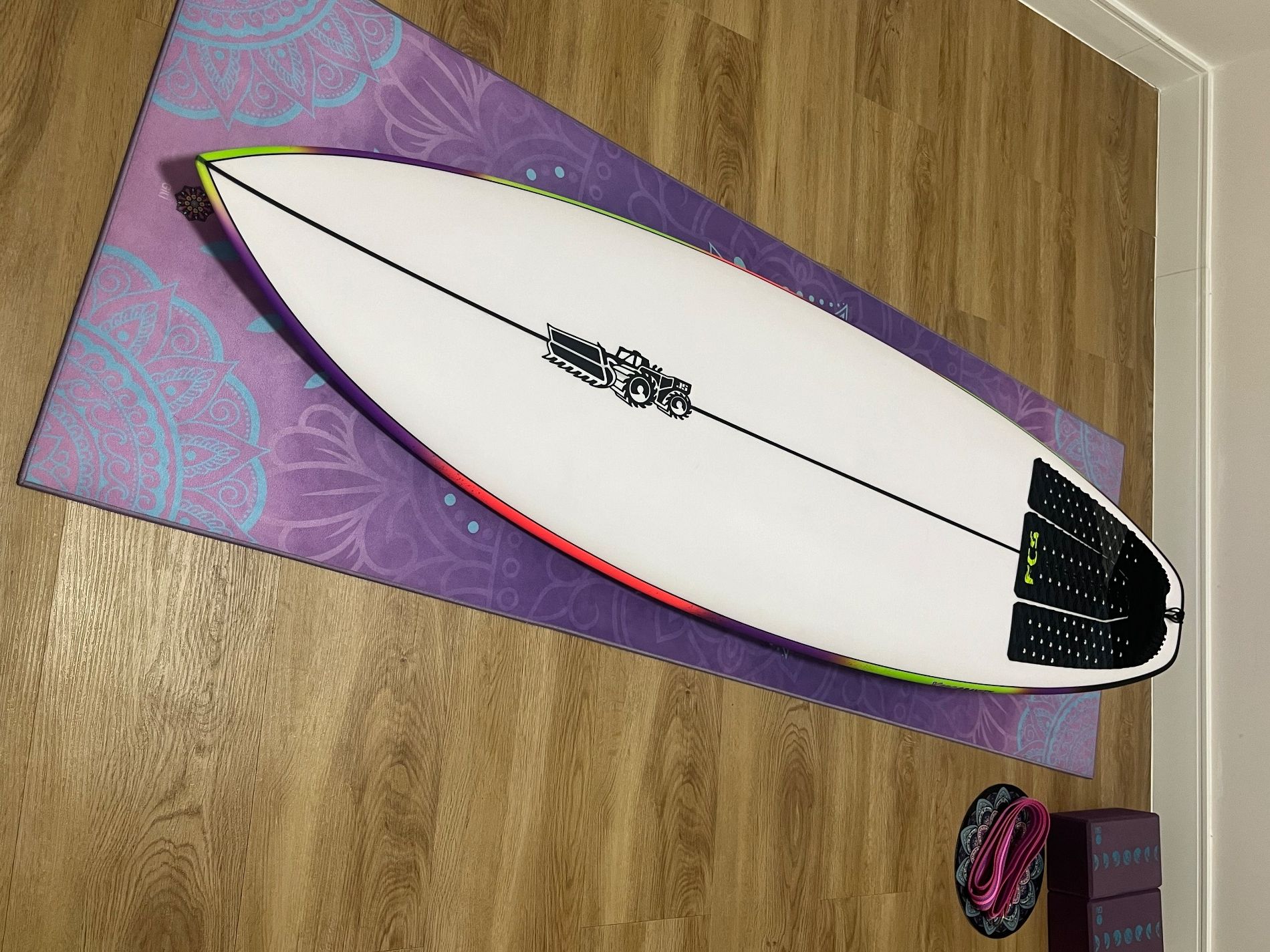 Deck FCS Kolohe Andino Tranquil Blue - OnlySurf