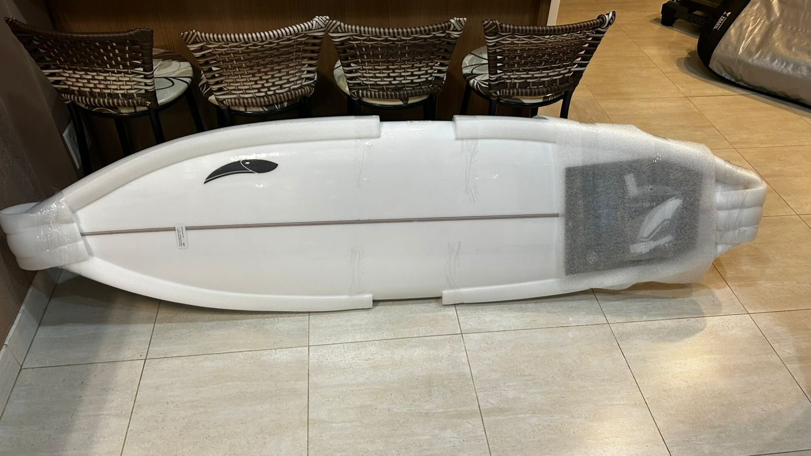 Prancha Tropical Brasil Comfort CWXes 6'6 EPS/Epoxi - 43L - OnlySurf