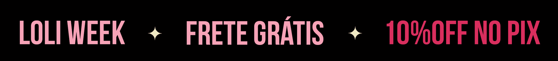 semana do consumidor da Mundo Lolita!