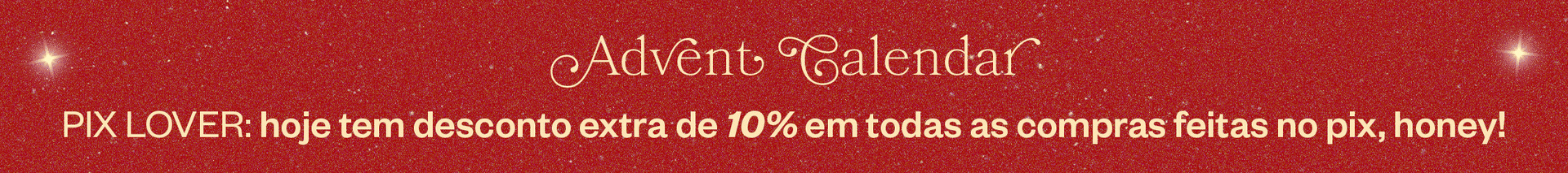 calendário advento mundo lolita: 10%OFF no pix