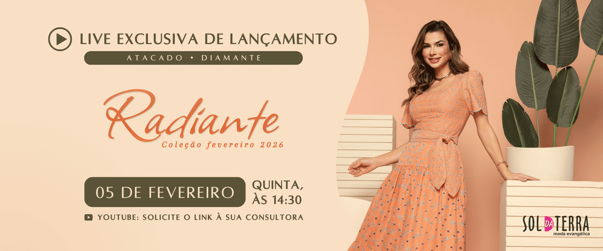 LIVE Exclusiva Lançamento Radiante