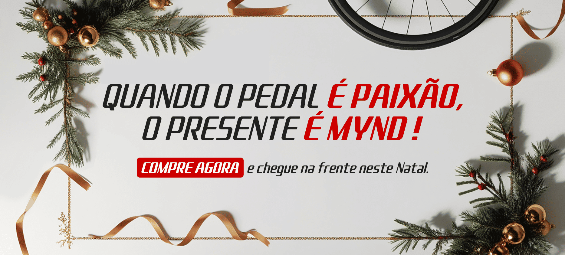 Quando o pedal é paixão, o presente é Mynd!