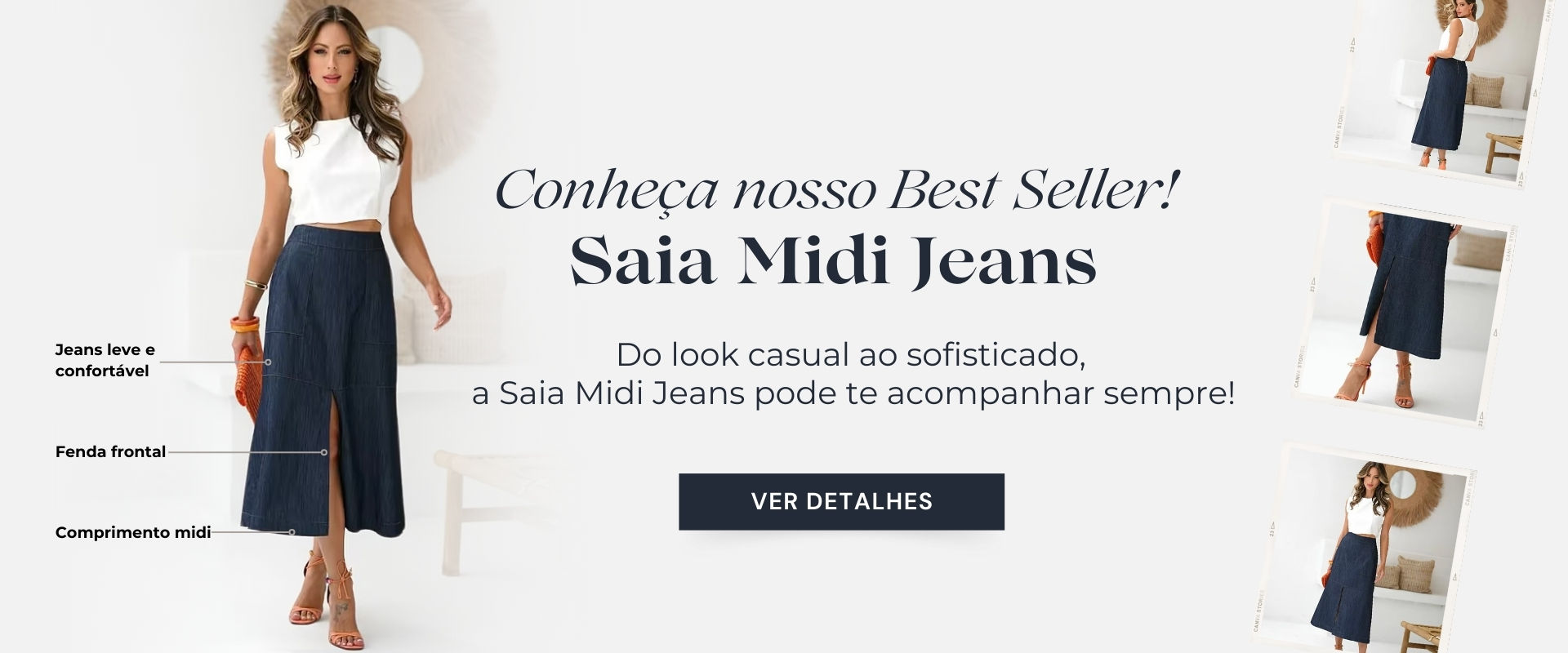 Saia Jeans