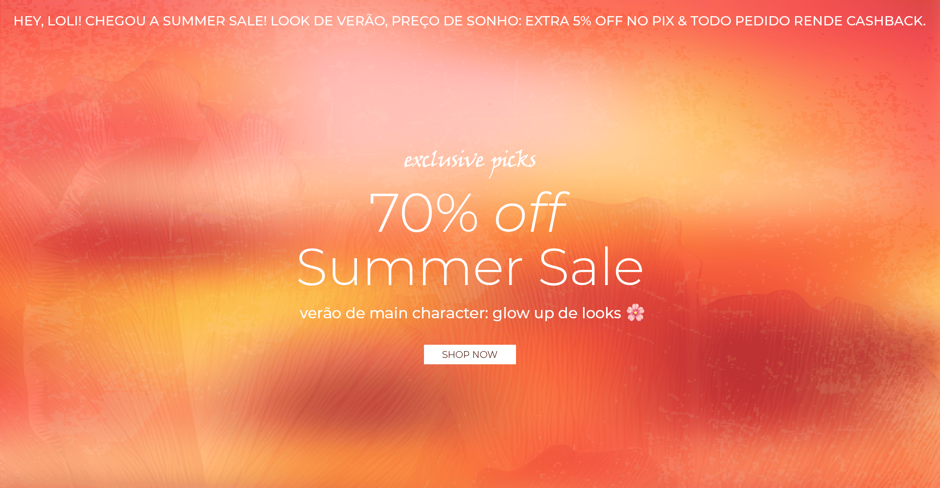 summer sale