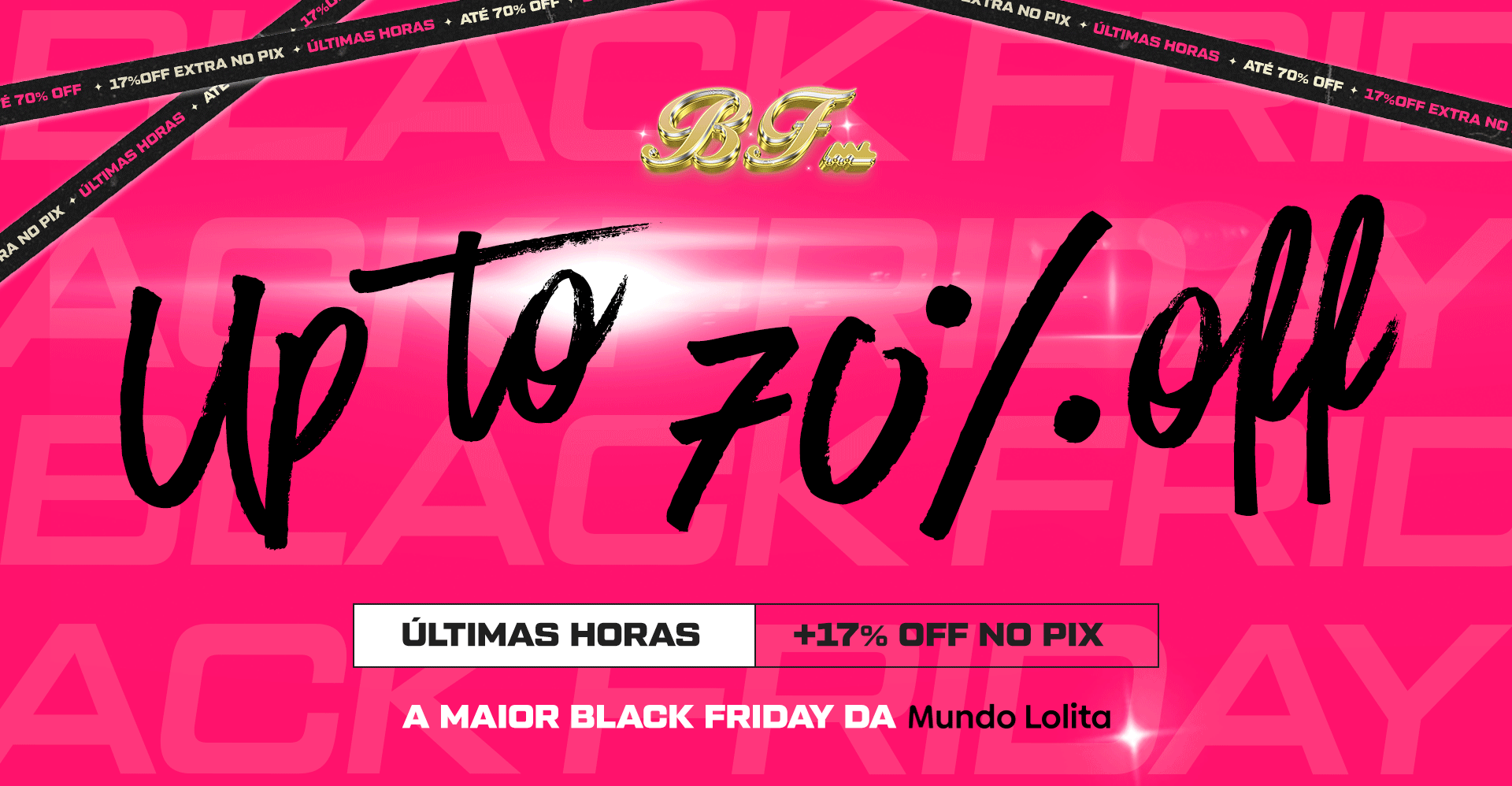 black friday na Mundo Lolita - últimas horas!
