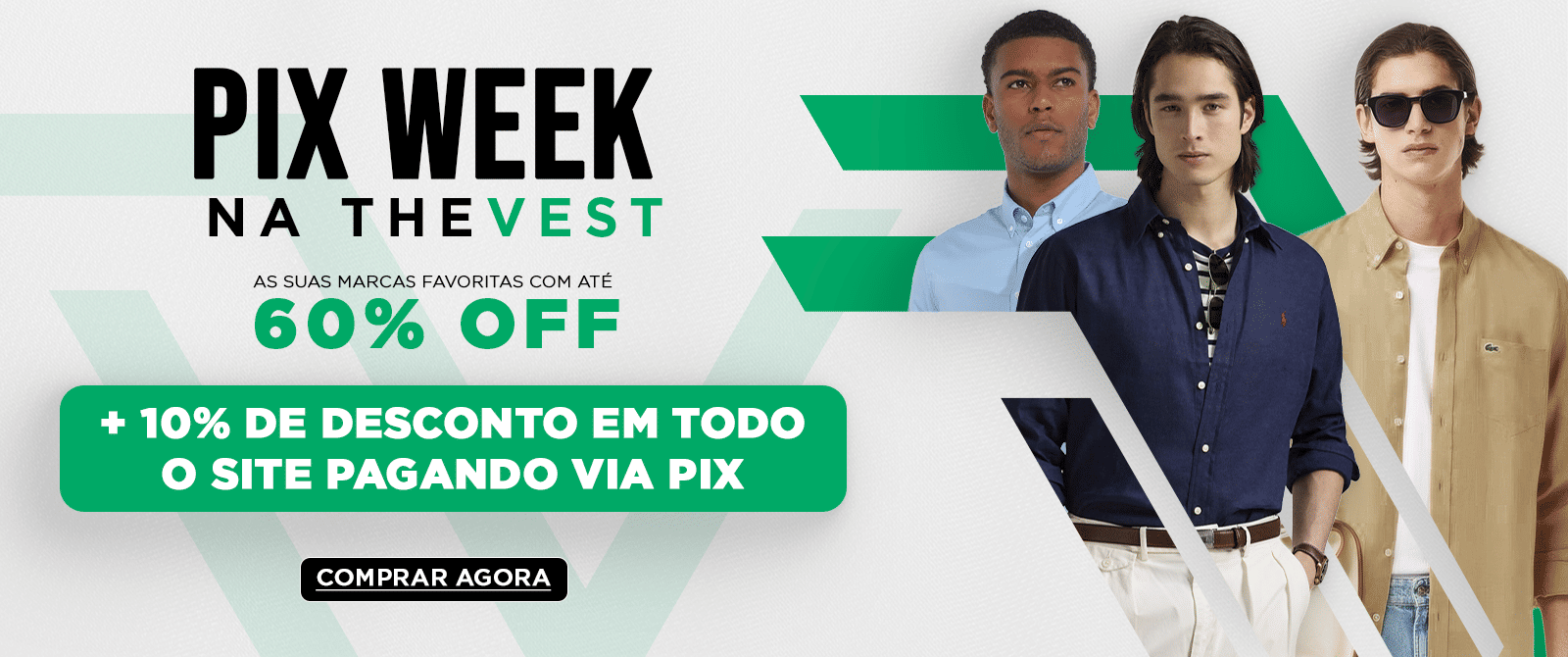 Pix Week - Semana do Pix - 10% OFF - Thevest