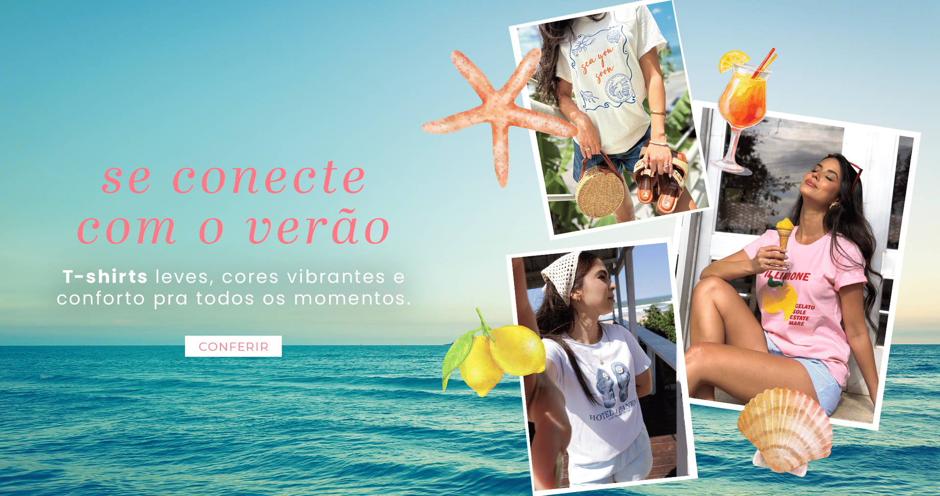 Promo 3 peças por R$99